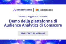 Demo della piattaforma di Audience Analytics di Comscore