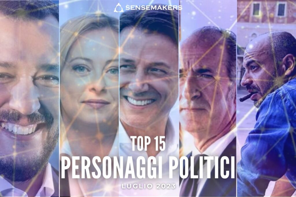 top 15 personaggi politici luglio 2023
