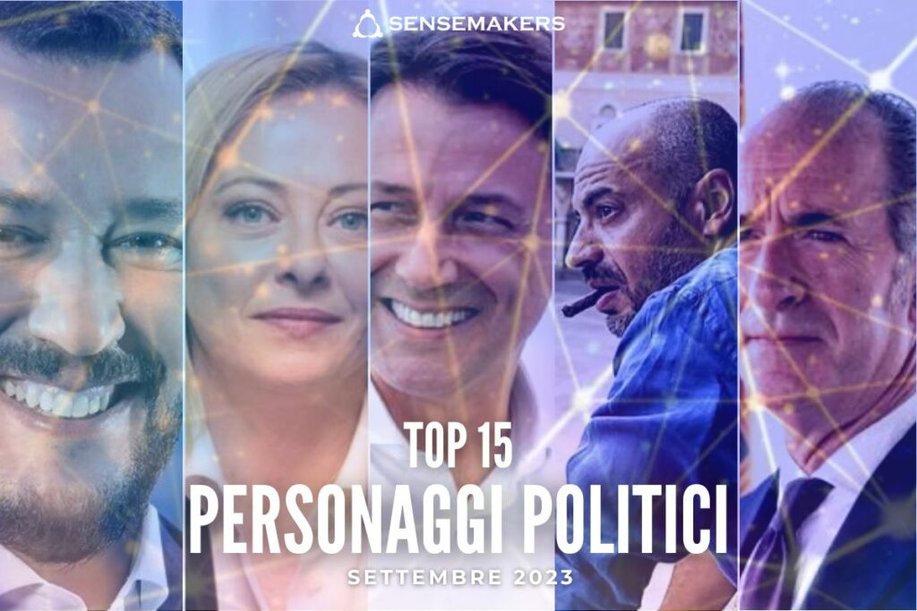 top 15 personaggi politici settembre2023