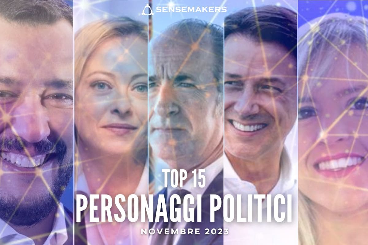 top 15 politici novembre 2023
