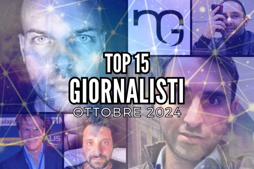 top 15 giornalisti ottobre 2024