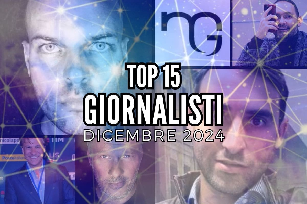 top 15 giornalisti dicembre 2024