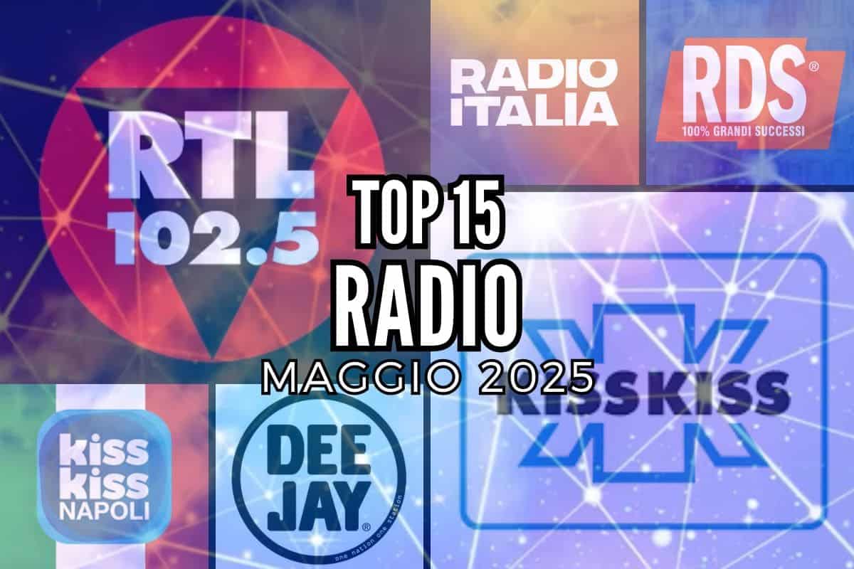 TOP 15 Radio Italiane più attive sui social, Maggio 2025