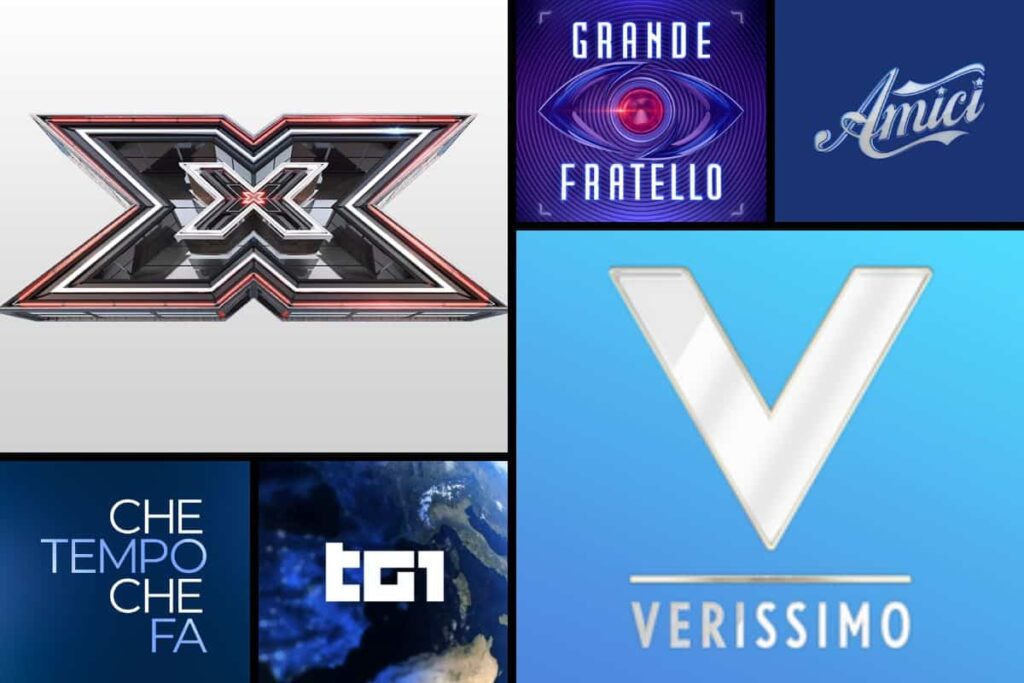 top programmi tv nov 2025