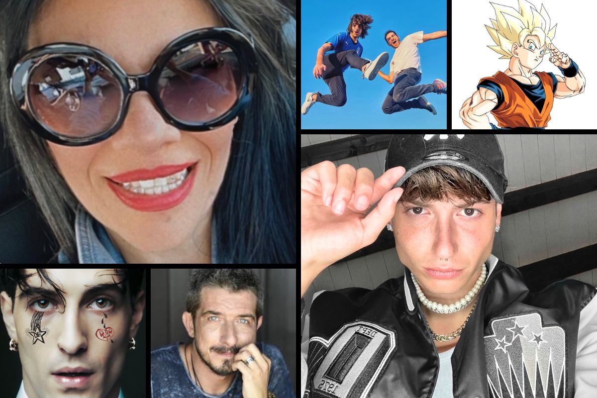 top personaggi social gennaio 2026