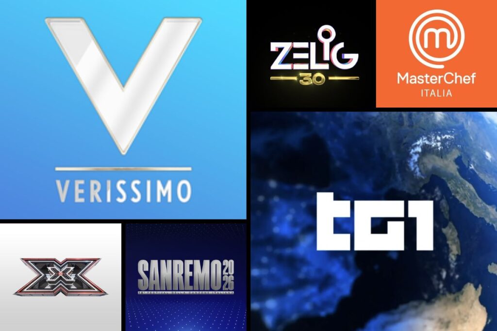 top programmi tv dicembre 2025