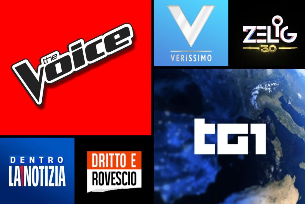 top programmi tv gennaio 2026