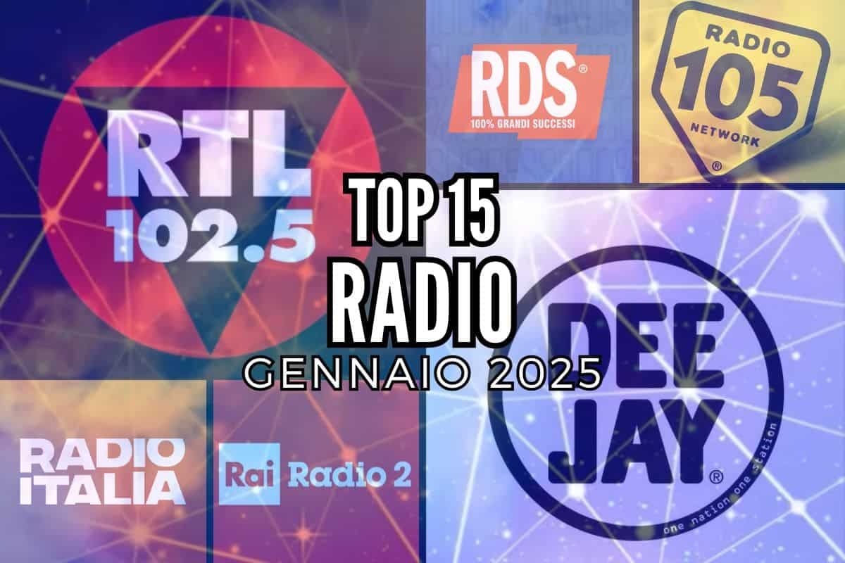 top radio gennaio 2025