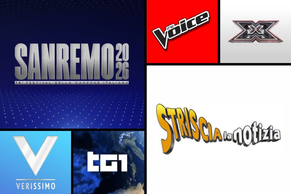 top programmi tv febbraio 2026