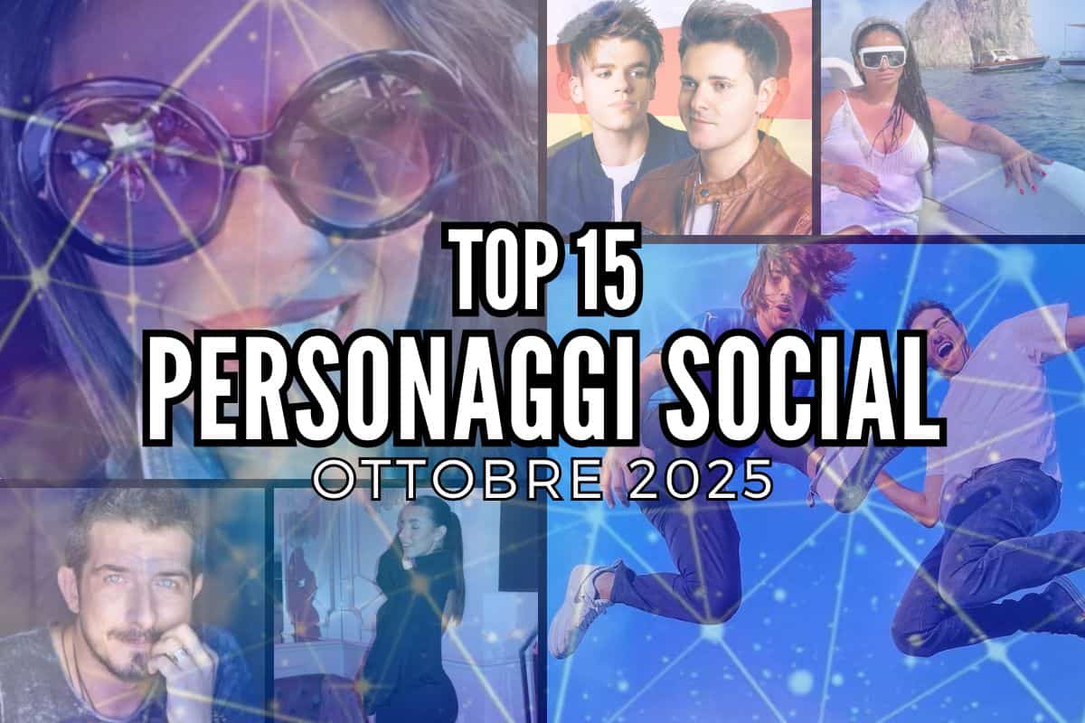 top influencer ottobre 2025