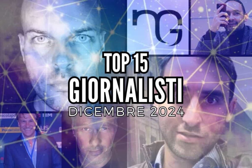 top giornalisti dicembre 2024
